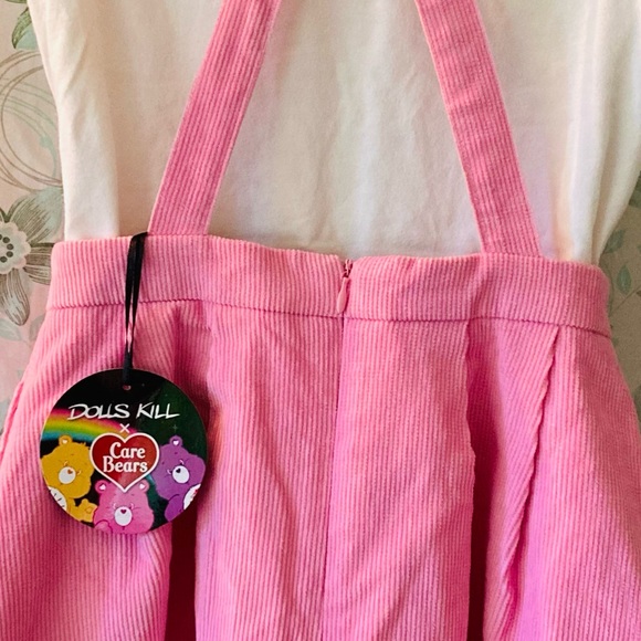 💗 CAREBEARS PINK PINAFORE💗 - Picture 12 of 16